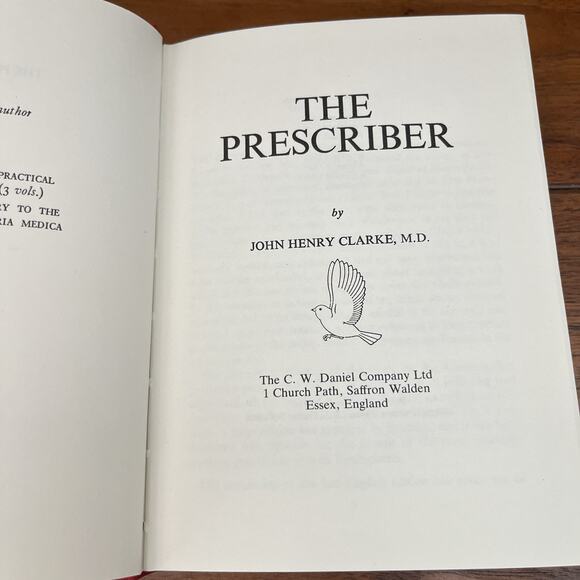 The Prescriber John H. Clarke MD 1992 Health Science Press UK - Picture 6 of 12